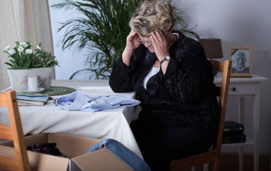Orphaned children and widowed women